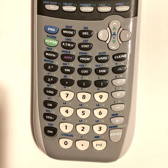 Texas Instruments TI-84 Plus Silver Edition Graphing Calculator w/ Cover Works - Picture 4 of 7